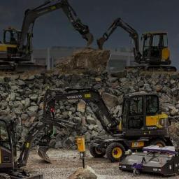 Wynajem koparek Białystok 2