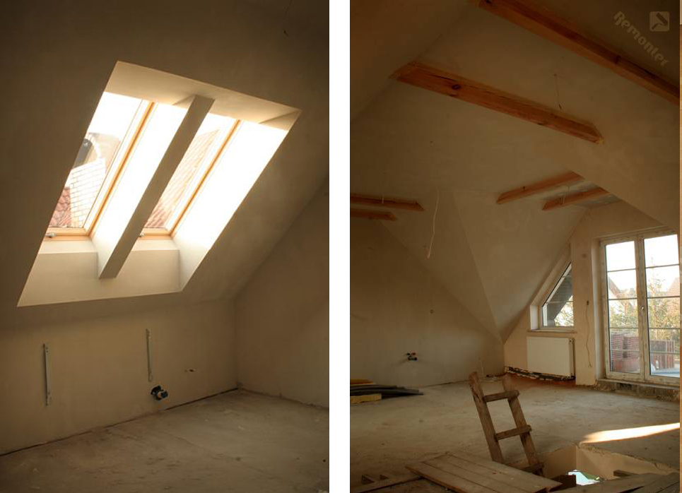 adaptacja poddaszy, zabudowy, podwieszanie sufitów