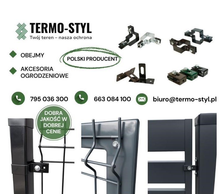 TERMO-STYL Michał Koper Producent akcesoriów do paneli ogrodzeniowych