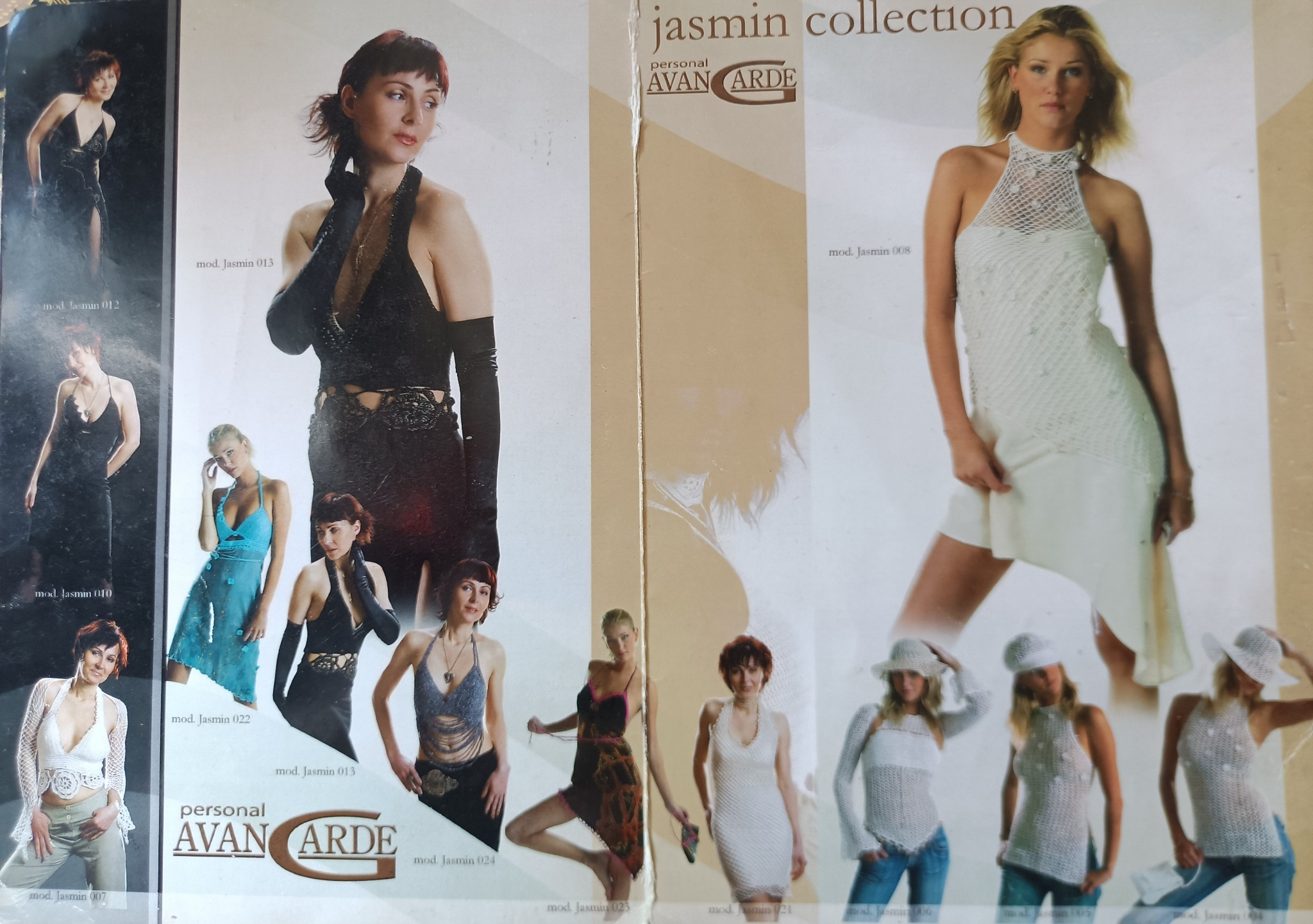 Propozycję szydełkowych kreacji