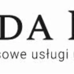 Logo firmy Soda Effect oferującej kompleksowe usługi utrzymania czystości, z graficznym elementem okręgu z różowych i czarnych kropek.