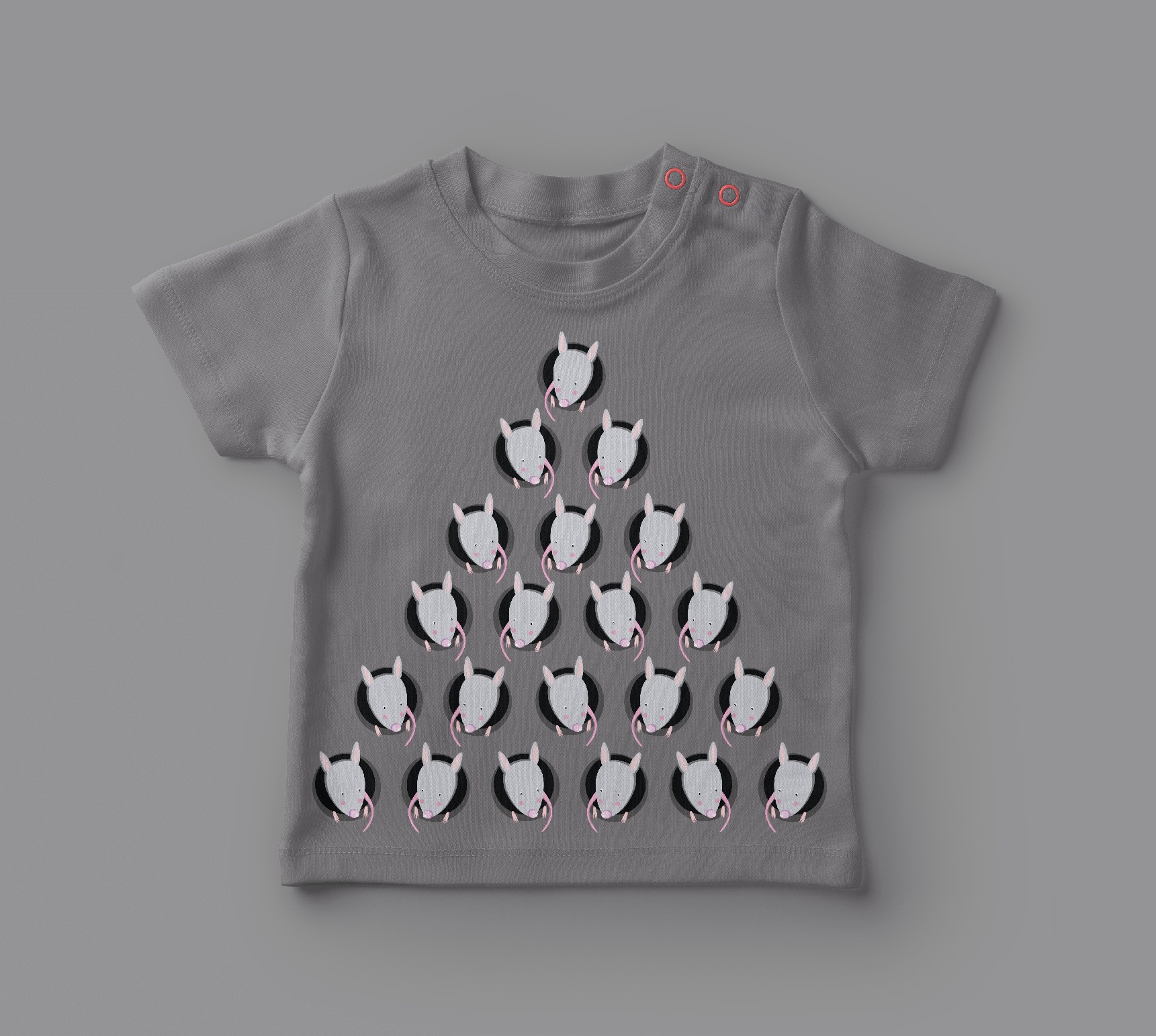 Projekt koszulki 'Myszki'