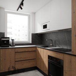 Metamorfoza mieszkania w bloku z wielkiej płyty w Pszczynie | Kuchnia | Styl nowoczesny, minimalistyczny 
