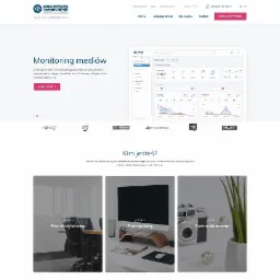 PSMM - projekt strony dla firmy zajmującej monitoringiem mediów