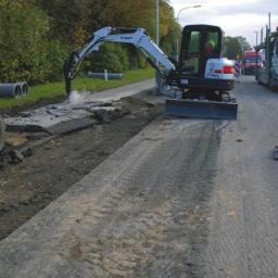 Układanie kostki brukowej Wołów 3