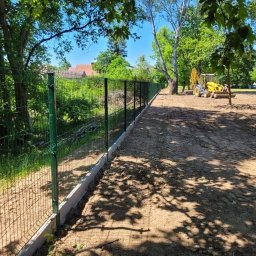 Maskin Roboty Ziemne - Montaż ogrodzeń panelowych wraz z materiałem