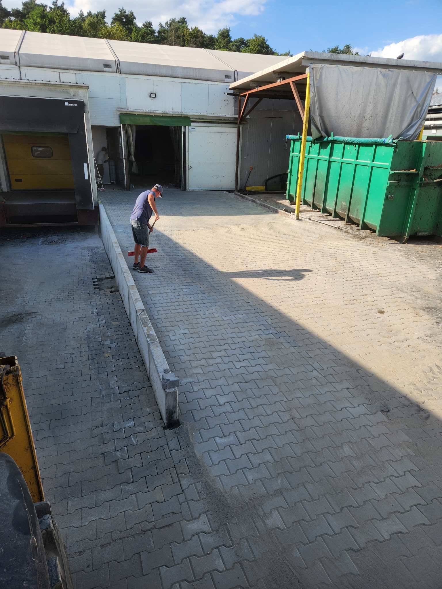 Montaz murów oporowych