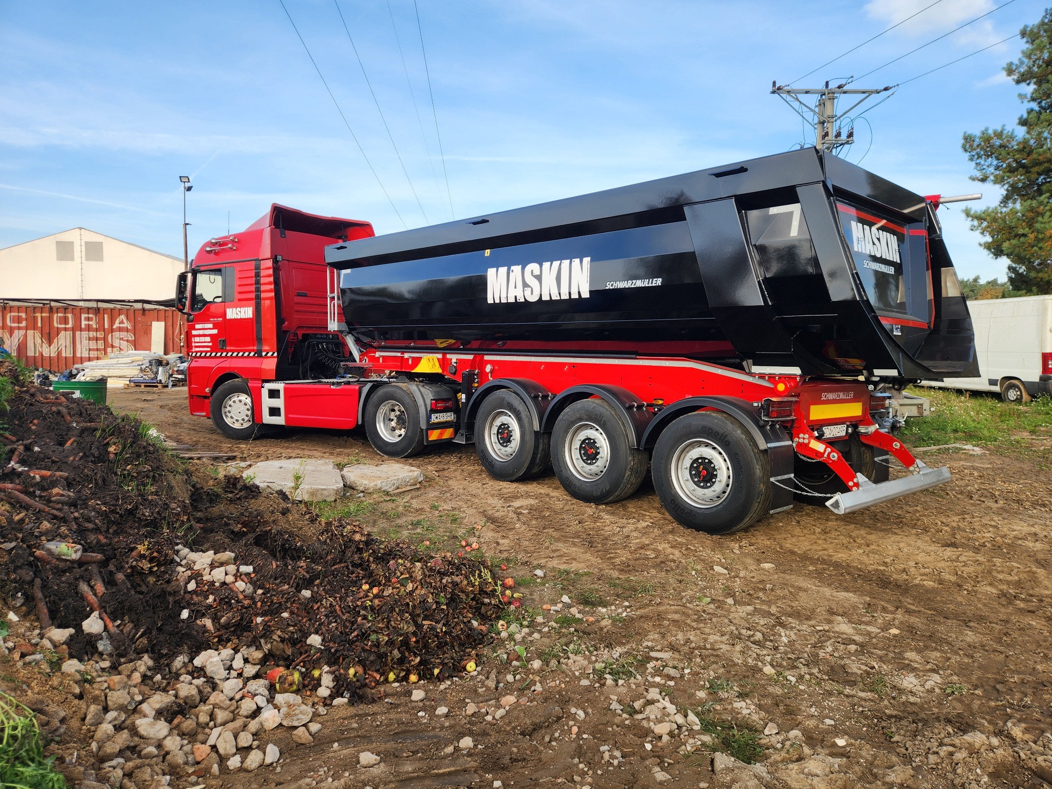 Transport materiałów sypkich