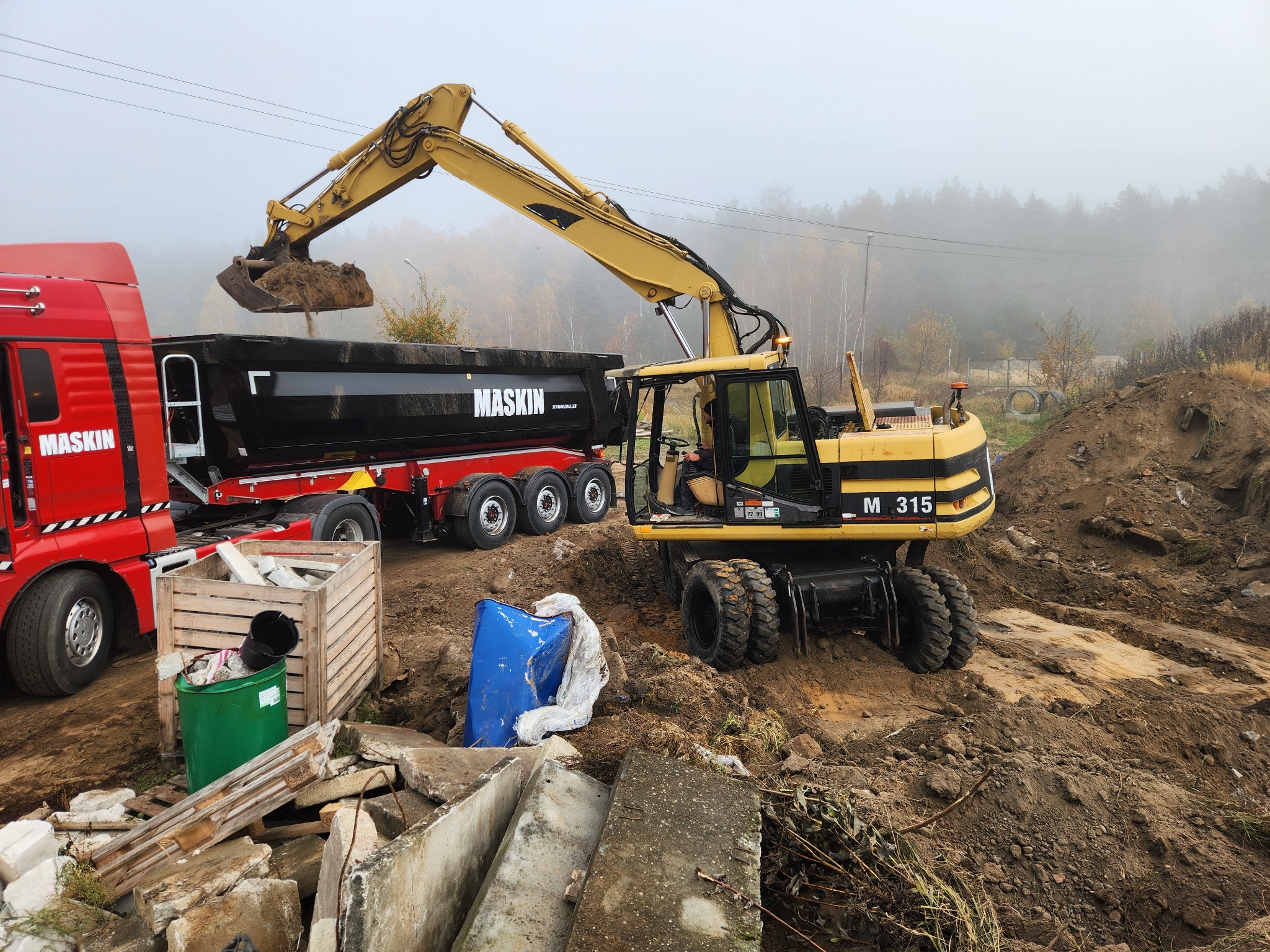 Załadunek z wywozem