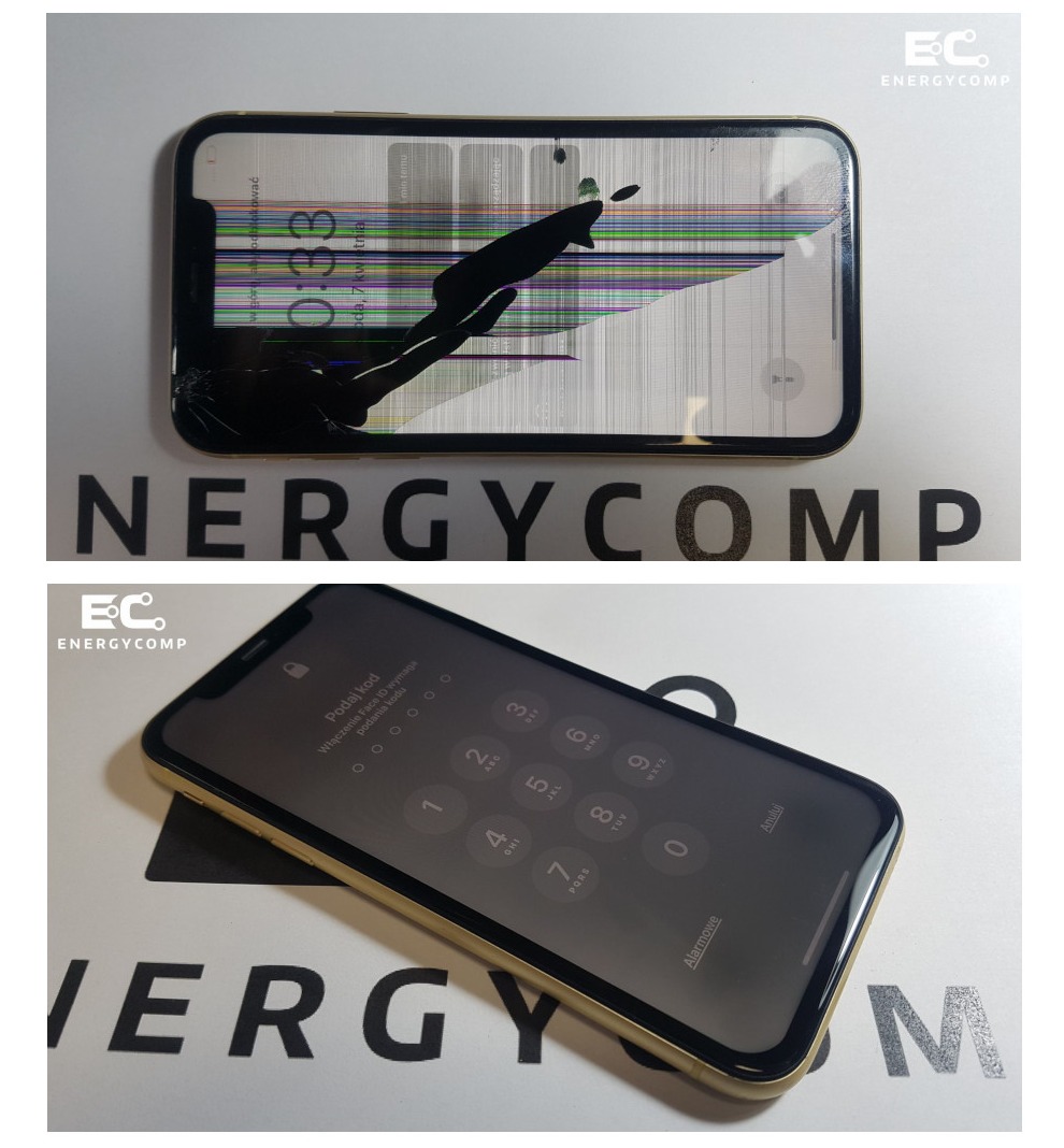 Wymiana wyświetlacza w telefonie