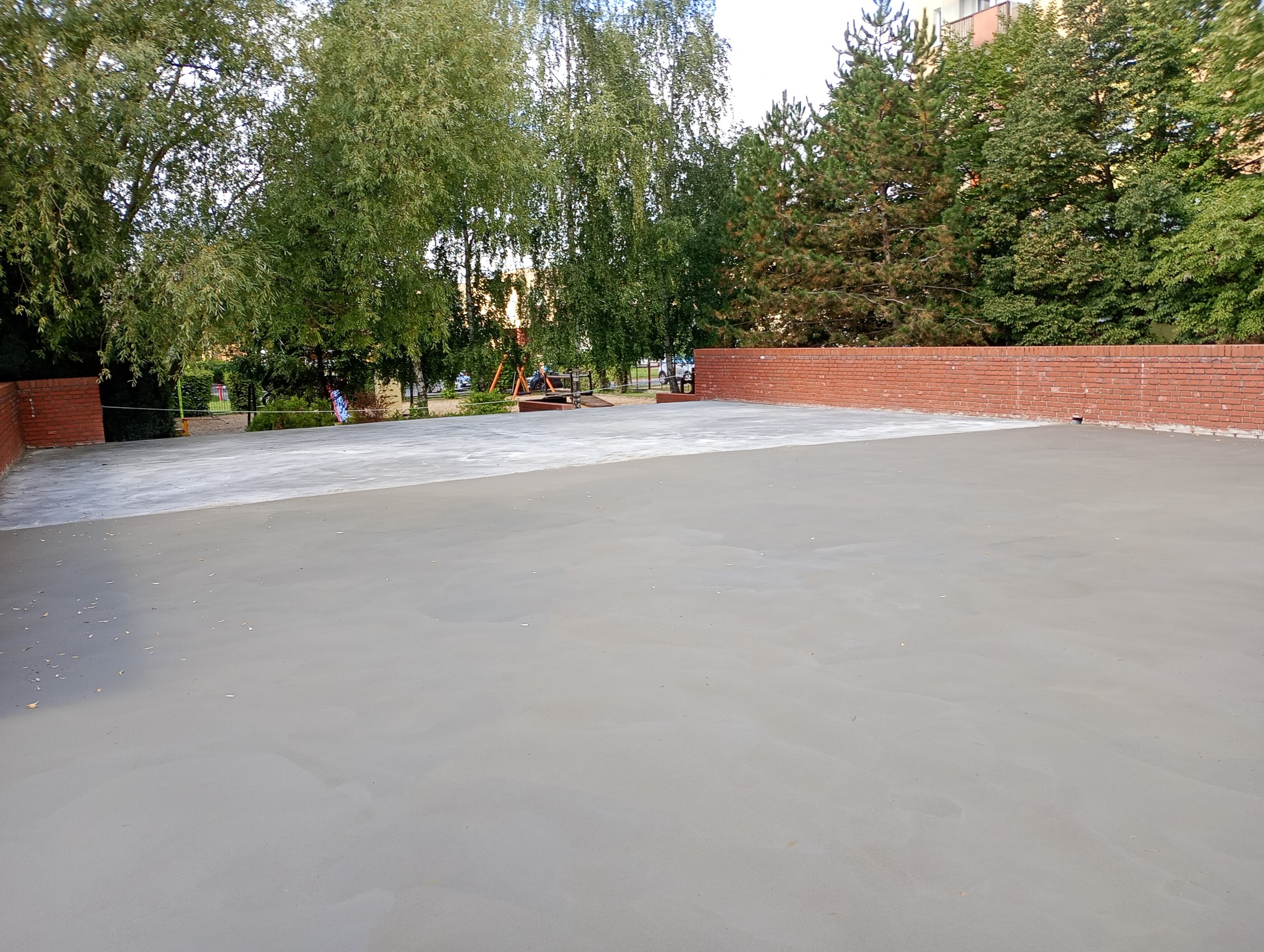 Wylewka Przedszkole nr 2 w Koninie. Plac dla dzieci