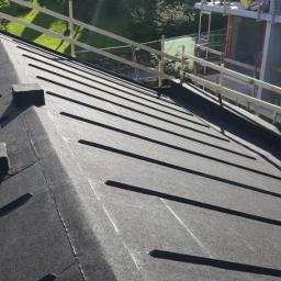 dach 45 stopni papa montaż mechaniczny +listwa dekoracyjna 