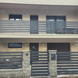 Balustrada oraz ogrodzenie aluminiowe