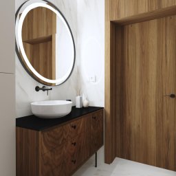 nowoczesne meble drewniane do łazienki projektowanie online