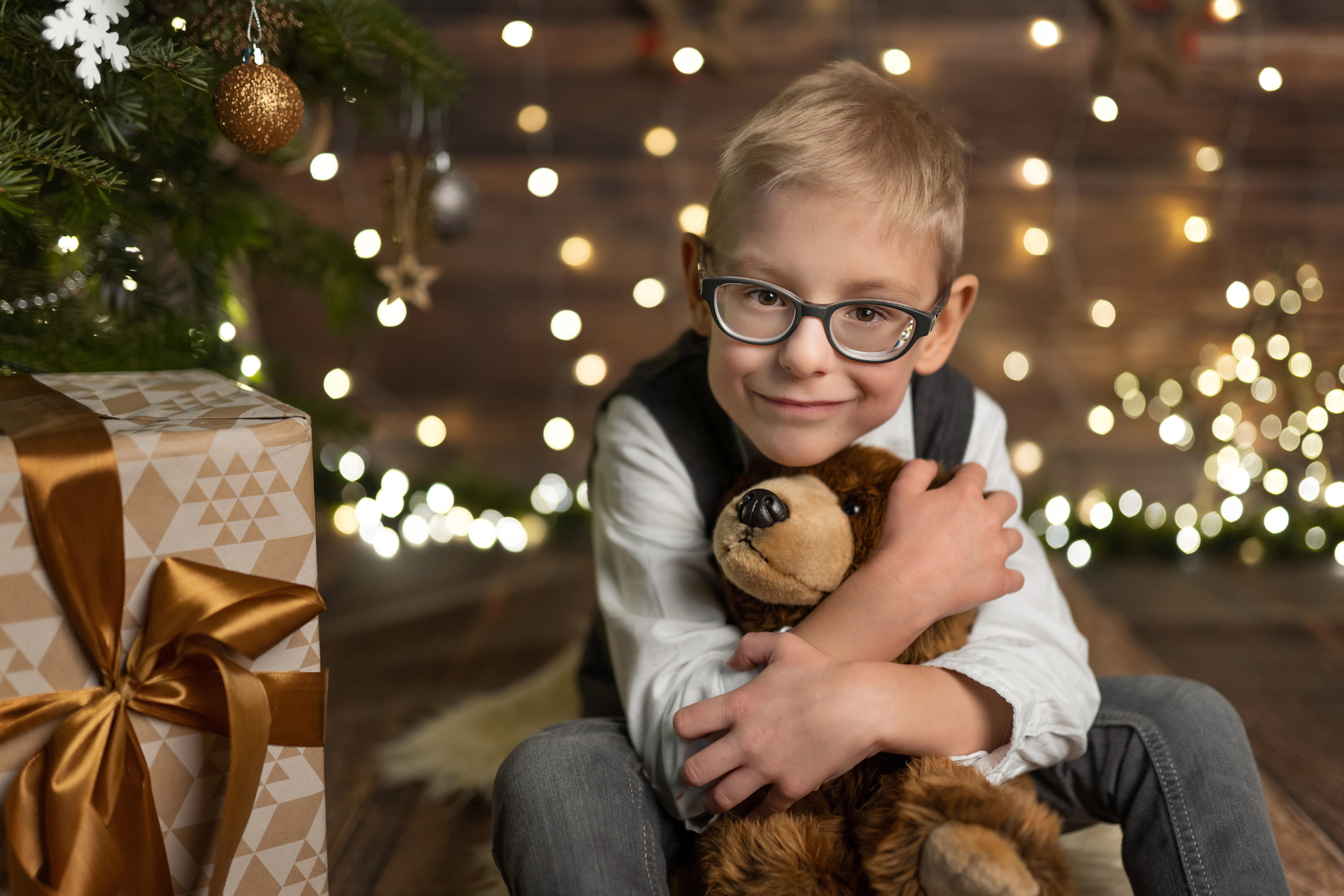 Wyjątkowa Świątczna sesja przedszkolna.