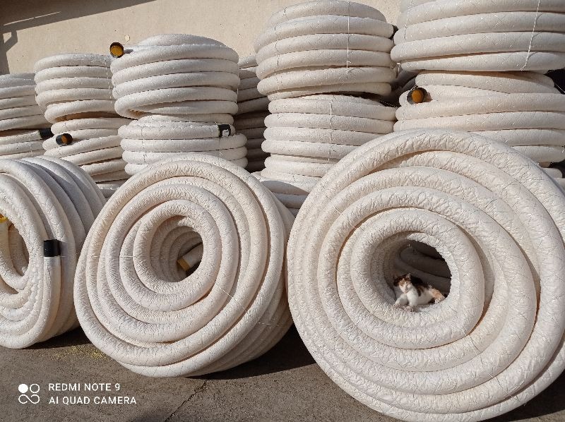 W sprzedaży: Rura drenarska melioracyjna w otulinie fi100 do odwodnien. Drenaż, odwodnienia.