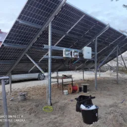 Montaż instalacji fotowoltaicznej.