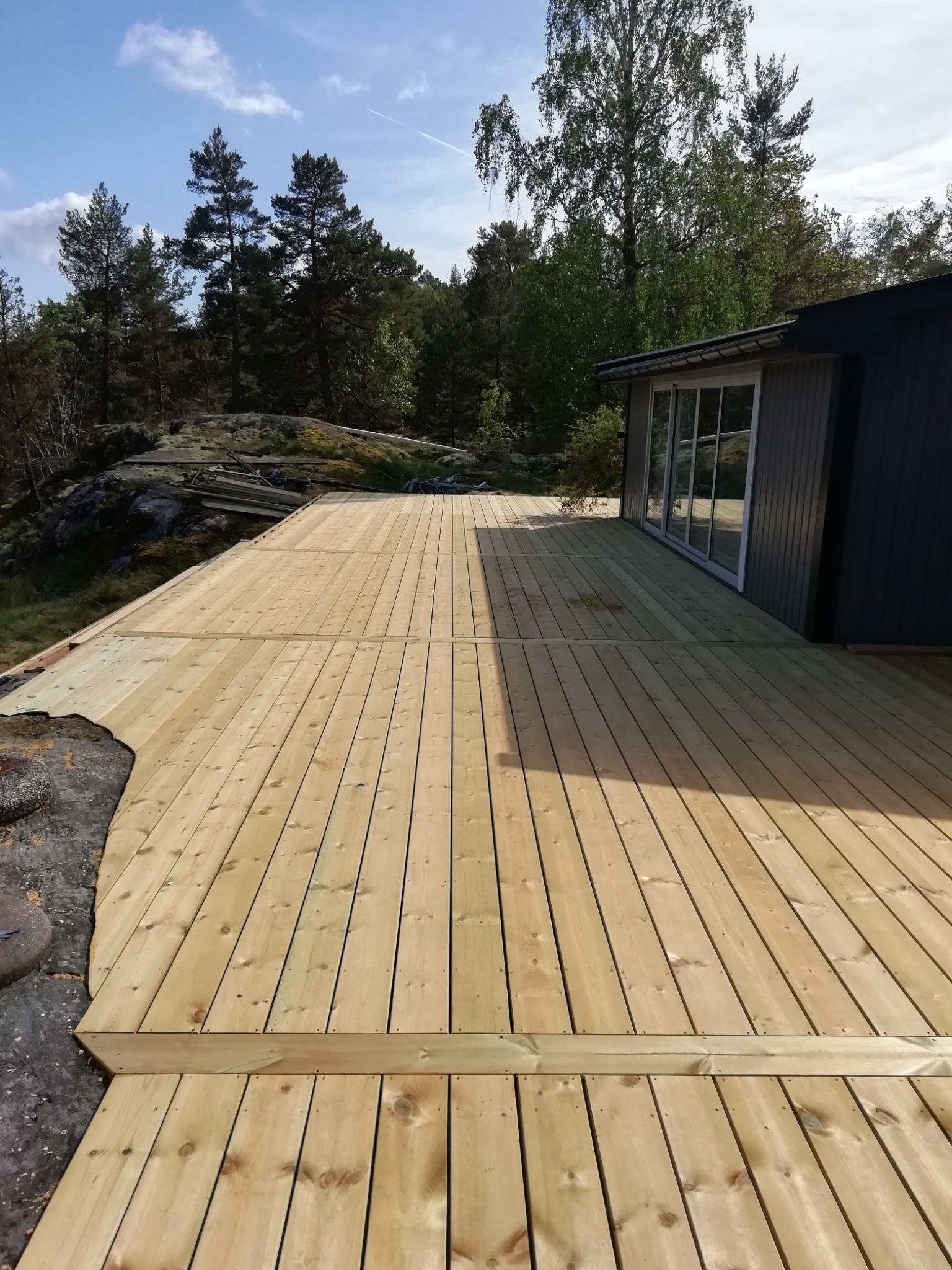 Wykonanie tarasu na życzenie klienta.