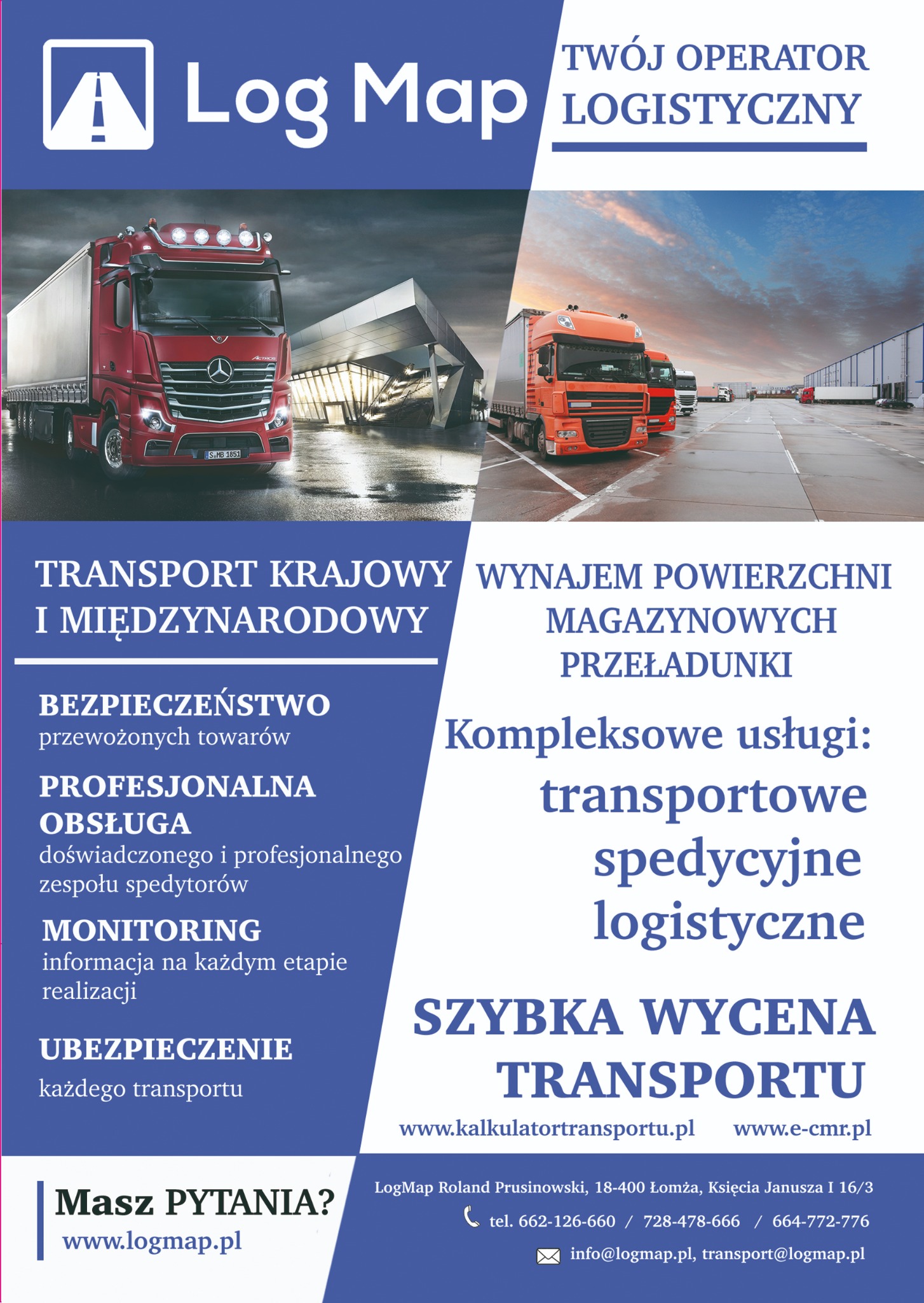 Oferta LogMap Łomża