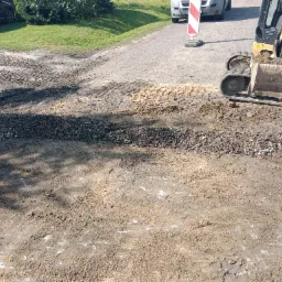 Naprawa drogi po przyłączu