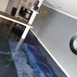 Podloga zywiczna z efektem 3d