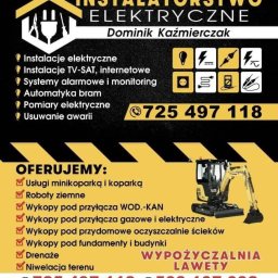 Instalatorstwo Elektryczne - Dominik Kaźmierczak - Profesjonalne Projekty Elektryczne Wschowa