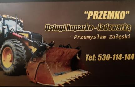 Usługi koparko-ładowarką '' Przemko'' - Kopanie Fundamentów Płońsk