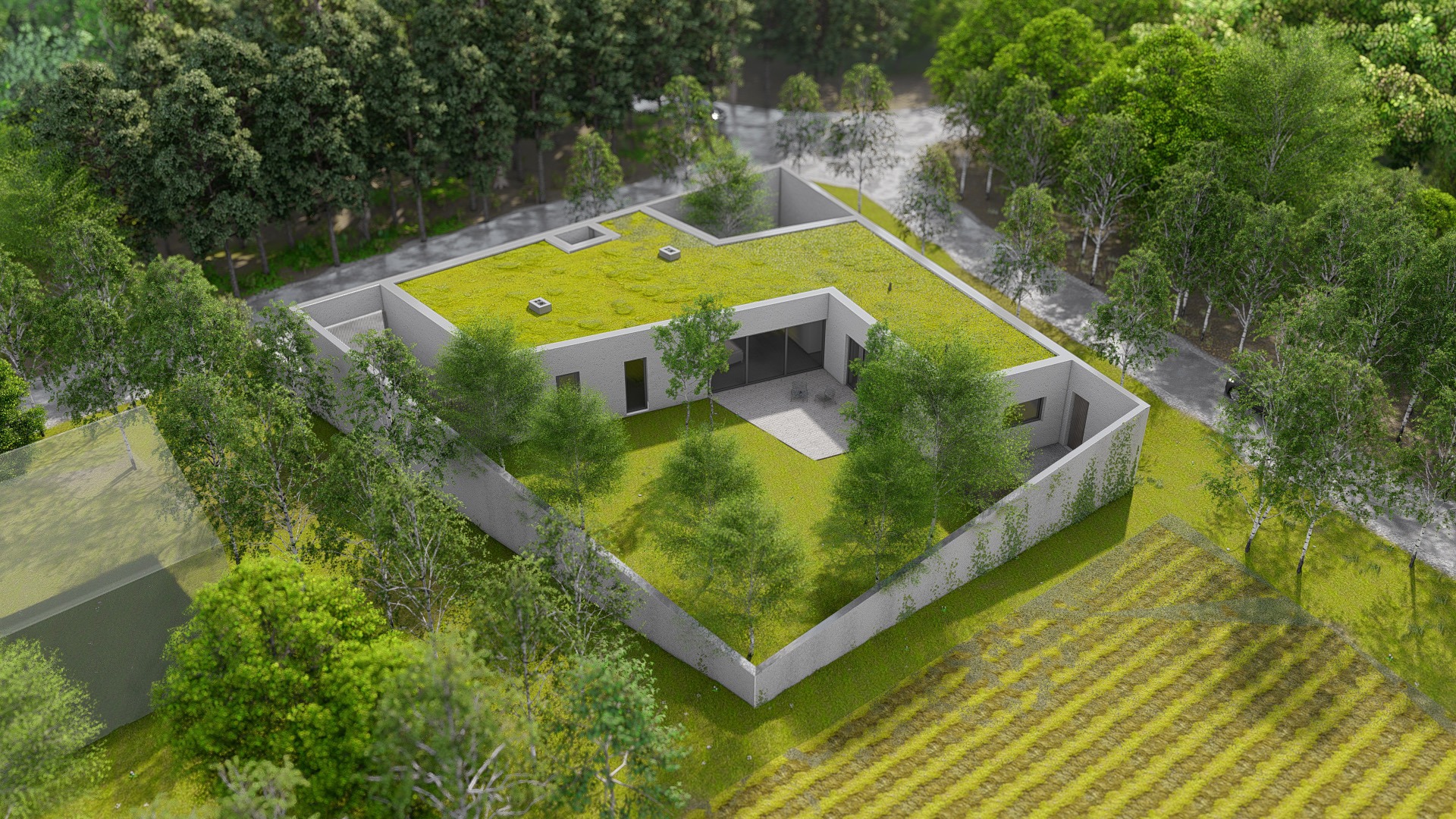 Dom na skrzyżowaniu