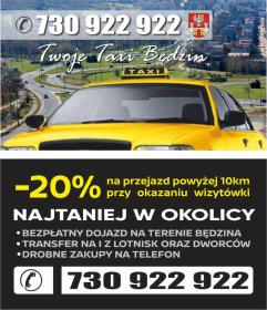 Twoje Taxi Będzin - Przeprowadzki Będzin