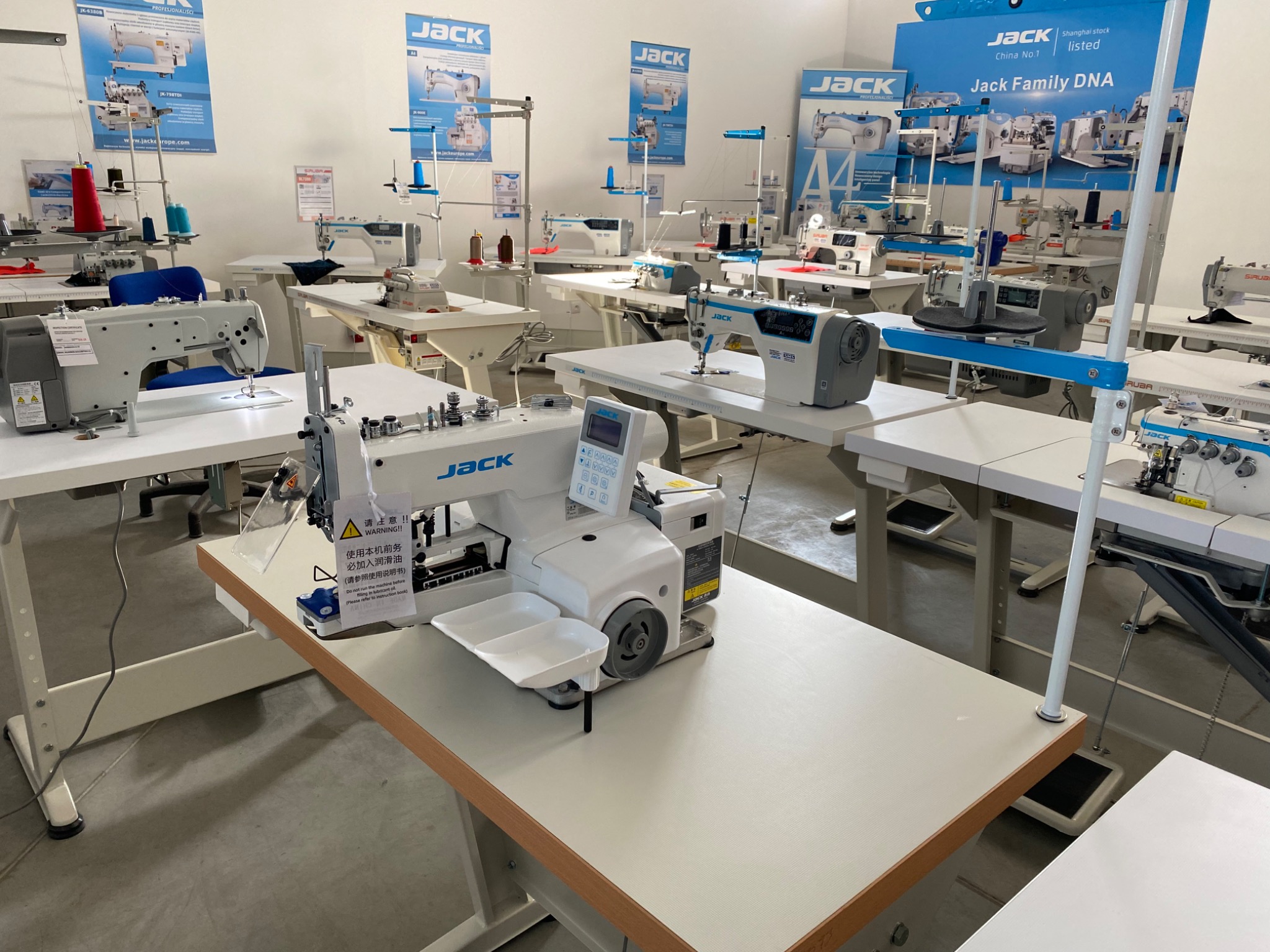 Maszyny JACK, SIRUBA, KRAFT, DURKOPP-ADLER, JUKI I INNE