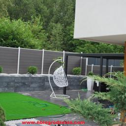 Realizacja Mysłowice model Privacy Fence kolor dark grey