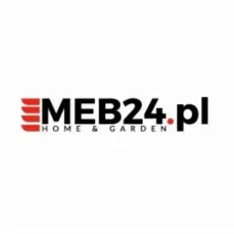 Logo firmy MEB24.pl Home & Garden na białym tle.
