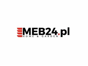 Logo firmy MEB24.pl Home & Garden na białym tle.
