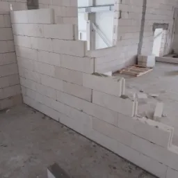 Potrafimy też murować :-) Część socjalna nowo powstającej fabryki.