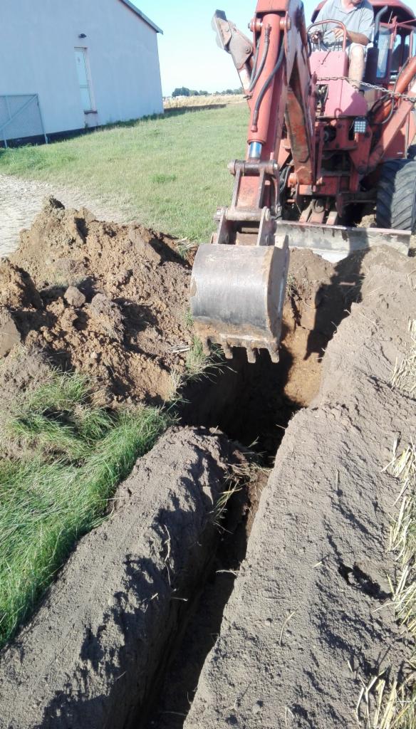 Wykop łyżką szer. 45cm