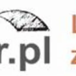 Logo firmy 'daszki nawymiar.pl' z hasłem 'Lider lekkich zadaszeń', w kolorach pomarańczowym i szarym, zawierające graficzny element zadaszenia.