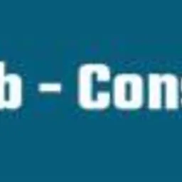 Logo firmy Job-Consulting z inicjałami JC w okręgu, na turkusowym tle.