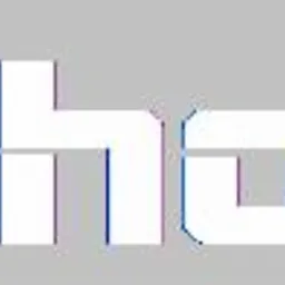 Logo 'MathoBud' z białymi literami o geometrycznym kroju na szarym tle.