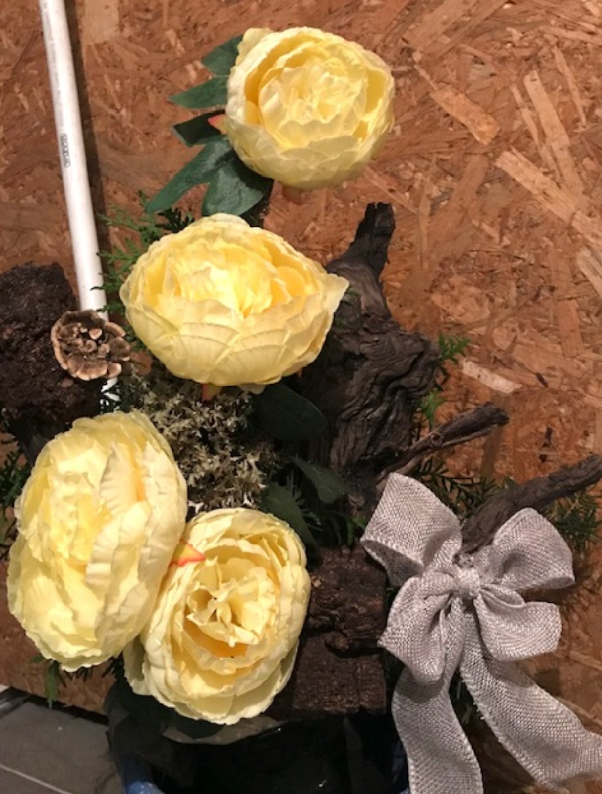 Kompozycja nagrobna do wazonu