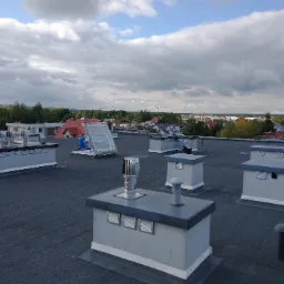 Obróbka komina . Pap plus kaplistwy.