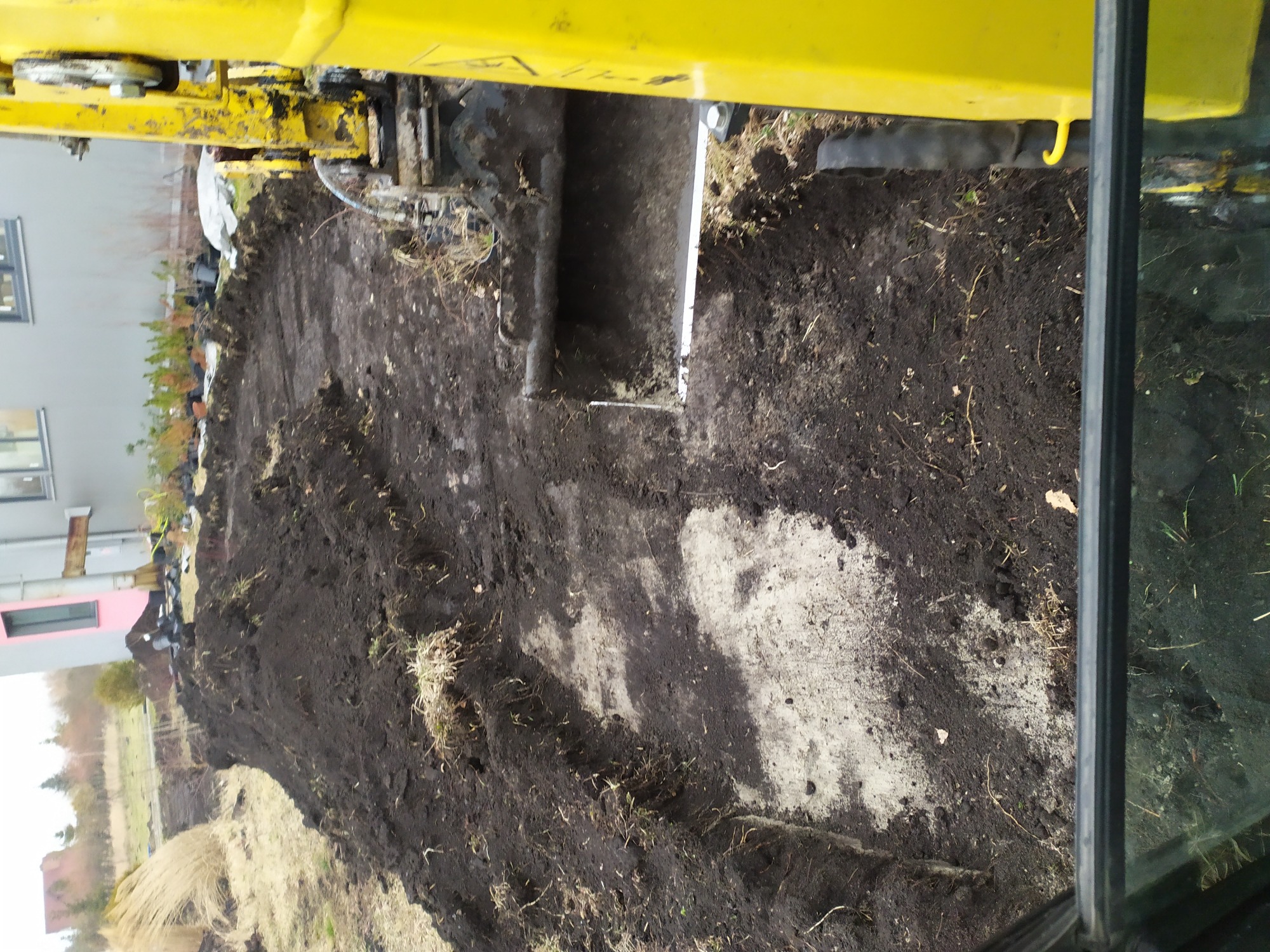 Korytowanie pod kostkę brukową