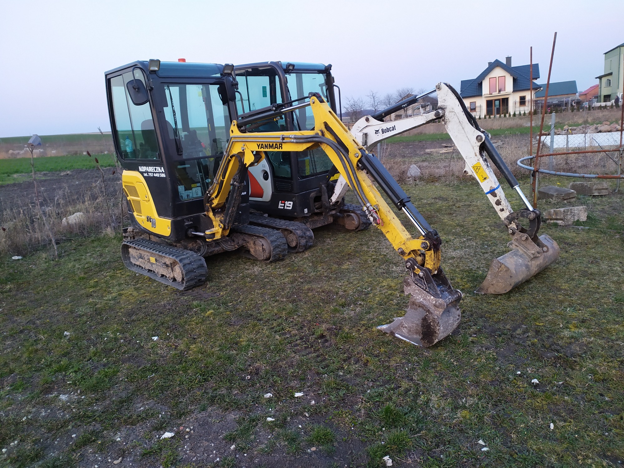 Yanmar SV 18 Bobcat 19
