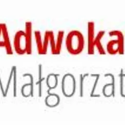 Logo adwokata Małgorzaty Michalik z inicjałami MM w czerwonym kwadracie.