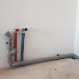 Poprowadzenie kanalizacji od pionu