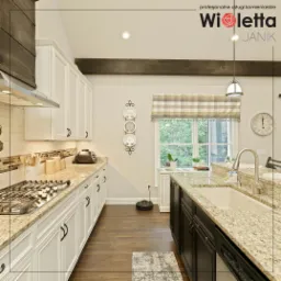 Blaty kuchenne z granitu – klasyczne i praktyczne rozwiązanie, które łączy elegancję z wytrzymałością.