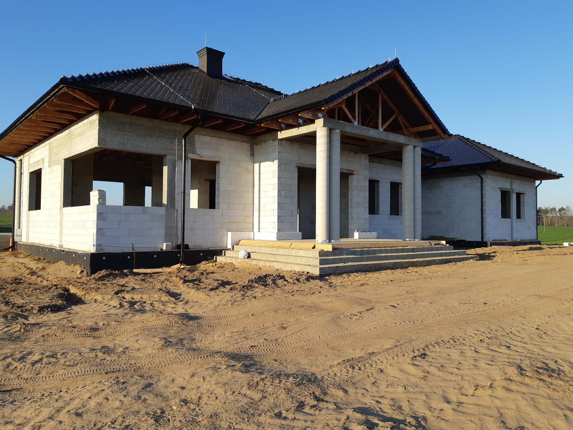 Budowa domu w Bytomiu Odrzanskim