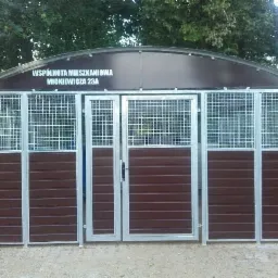 Osłona Śmietnikowa Wykonujemy każdy rozmiar,do wyboru róże kolory blachy