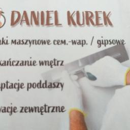 Daniel -tynki maszynowe - Naprawa Okien Olesno
