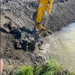 Wykopanie stawów Barcin 4