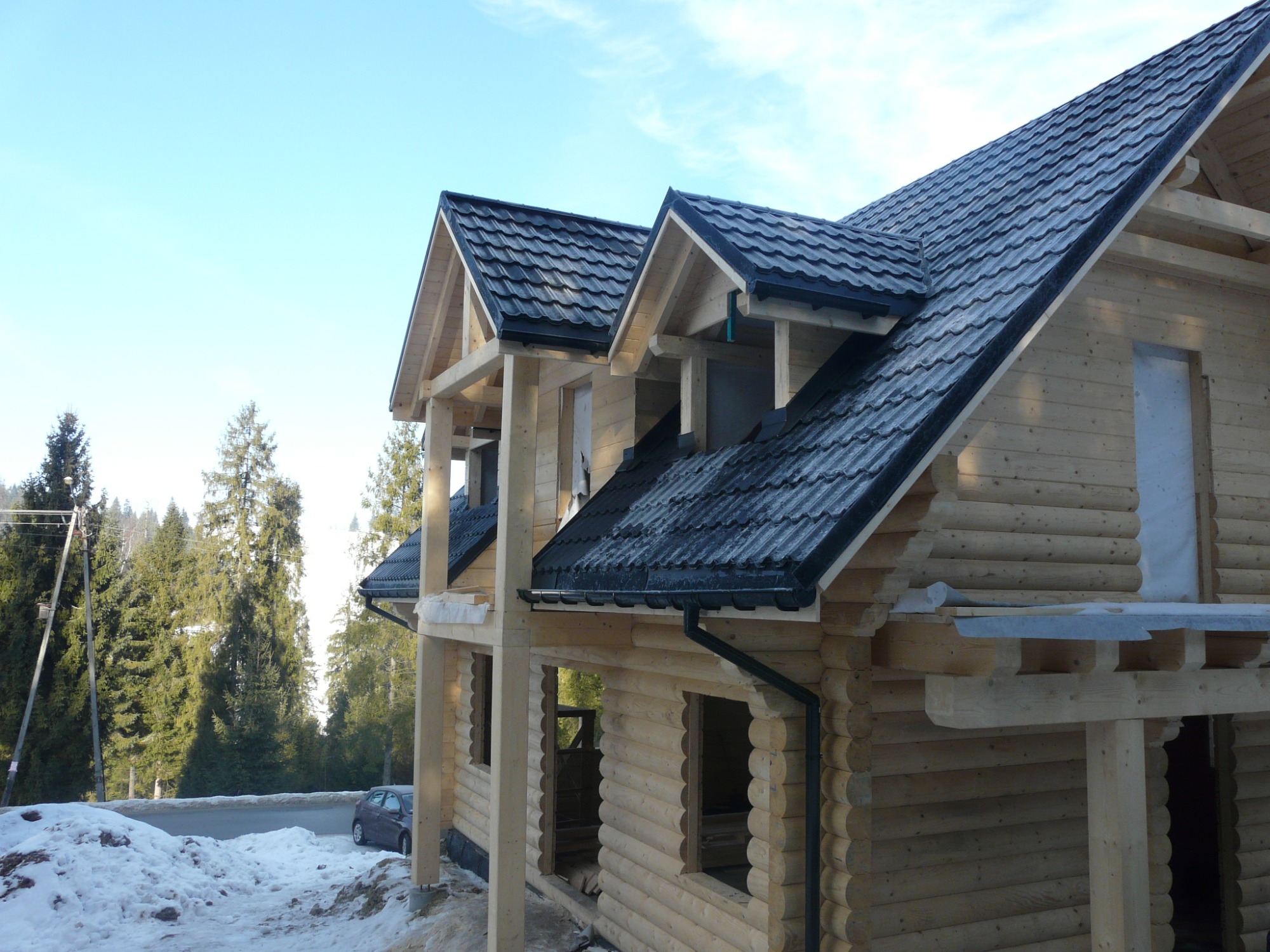 Dom drewniany z bala profilowanego